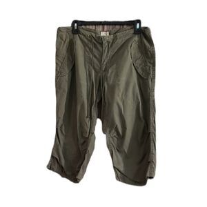 Free People Olive Green Capris
